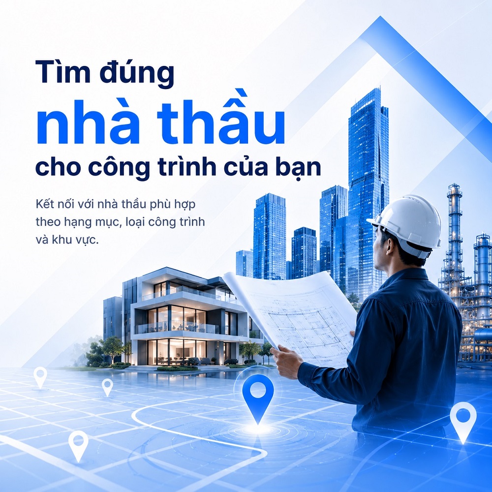 Tìm đúng nhà thầu